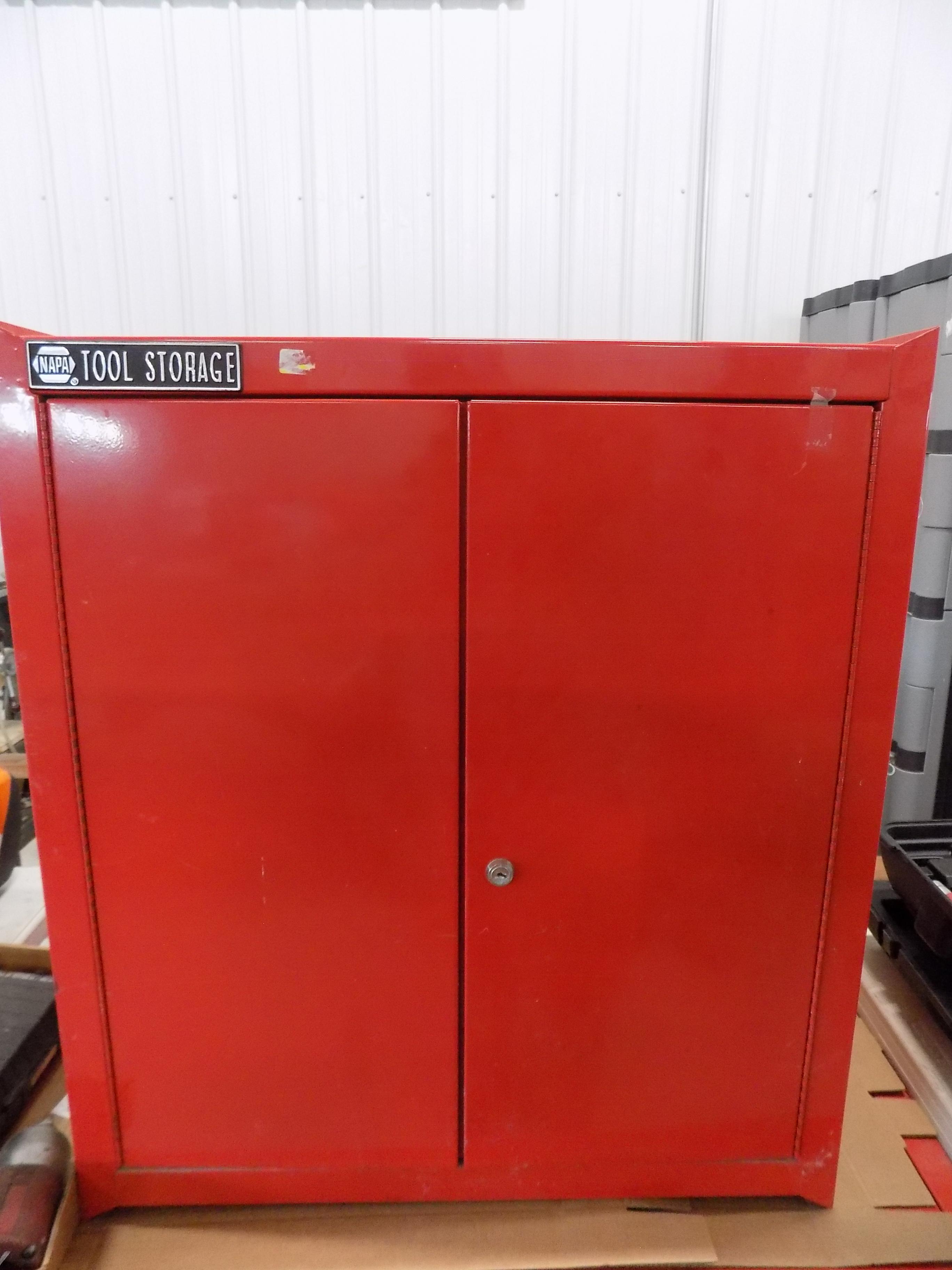 NAPA tool storage cabinet