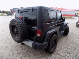 2012 Jeep Wrangler Sahara Miles Show: 42,576