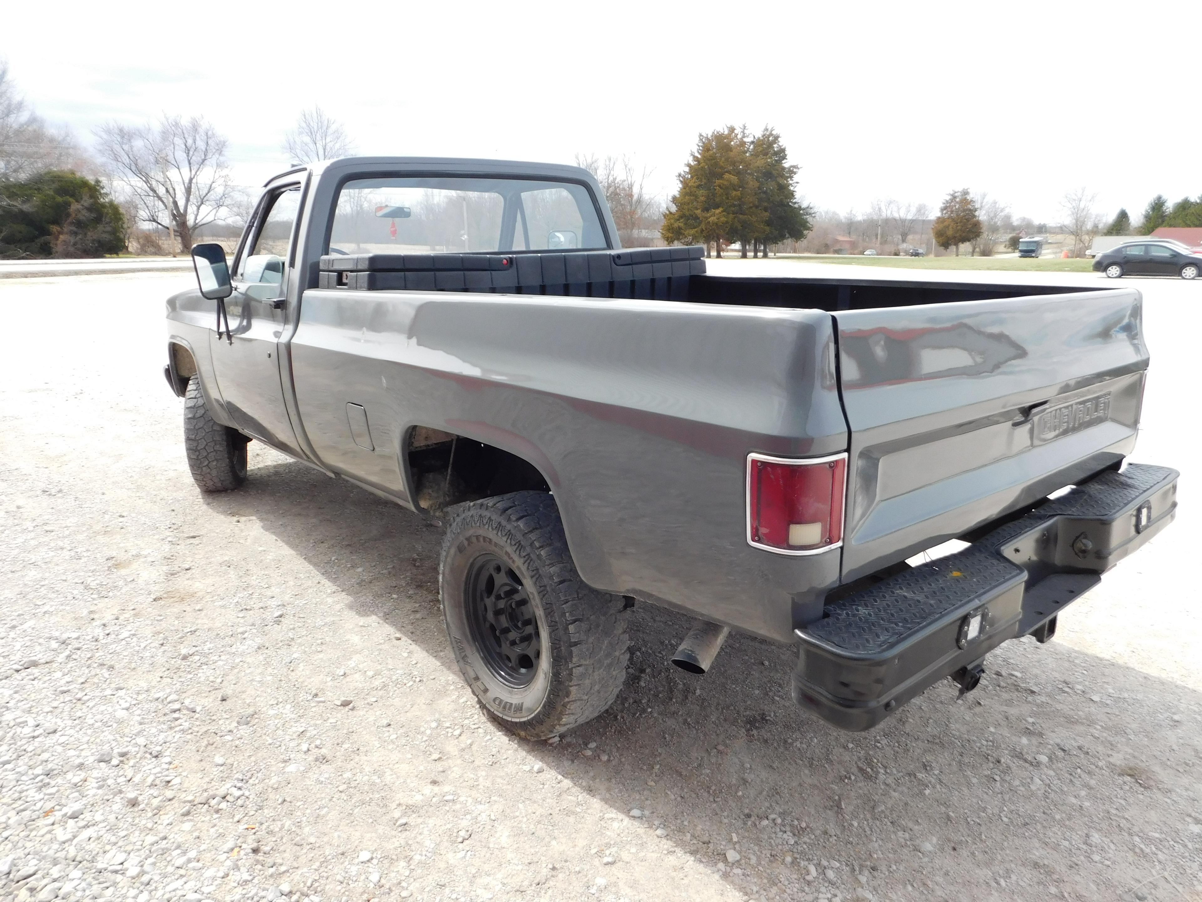 1986 Chevy K20 Miles Show: 73,688
