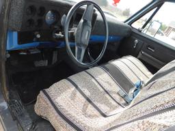 1986 Chevy K20 Miles Show: 73,688