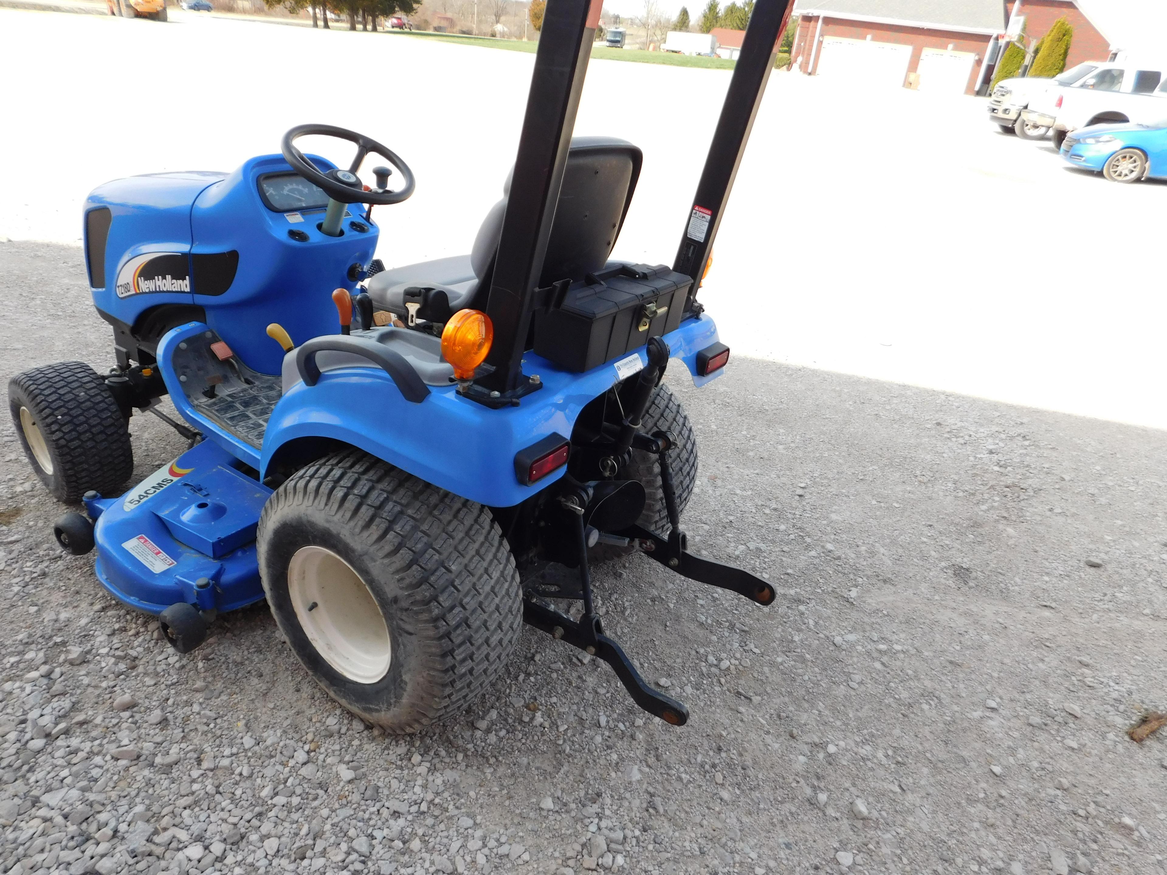 New Holland TZ18DA Hours Show: 424