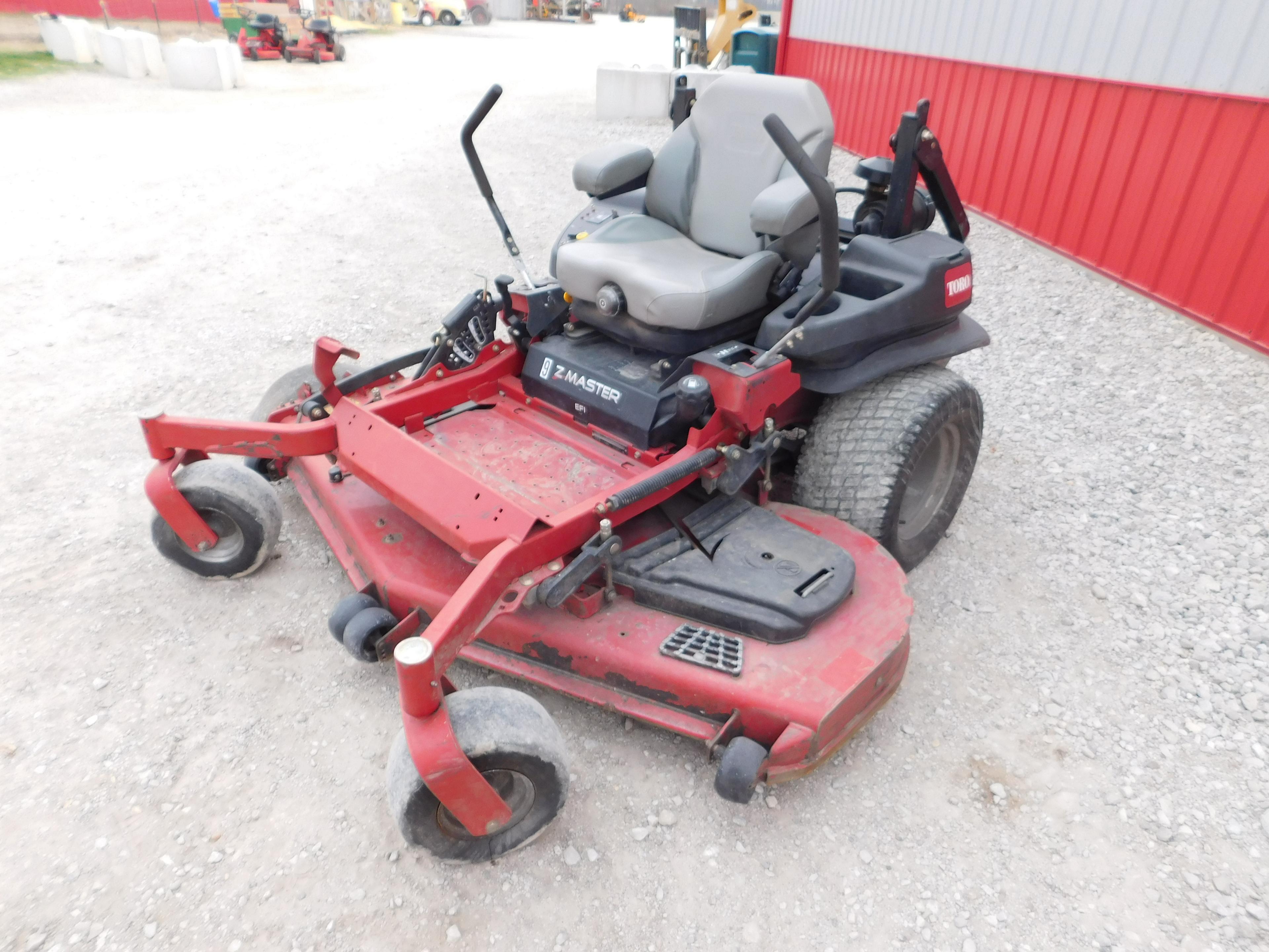 Toro Z-Master 6000 Series Hours Show: 1,727