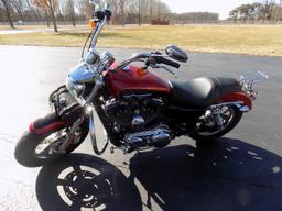 2012 Harley-Davidson XL1200C Miles Show: 000,725