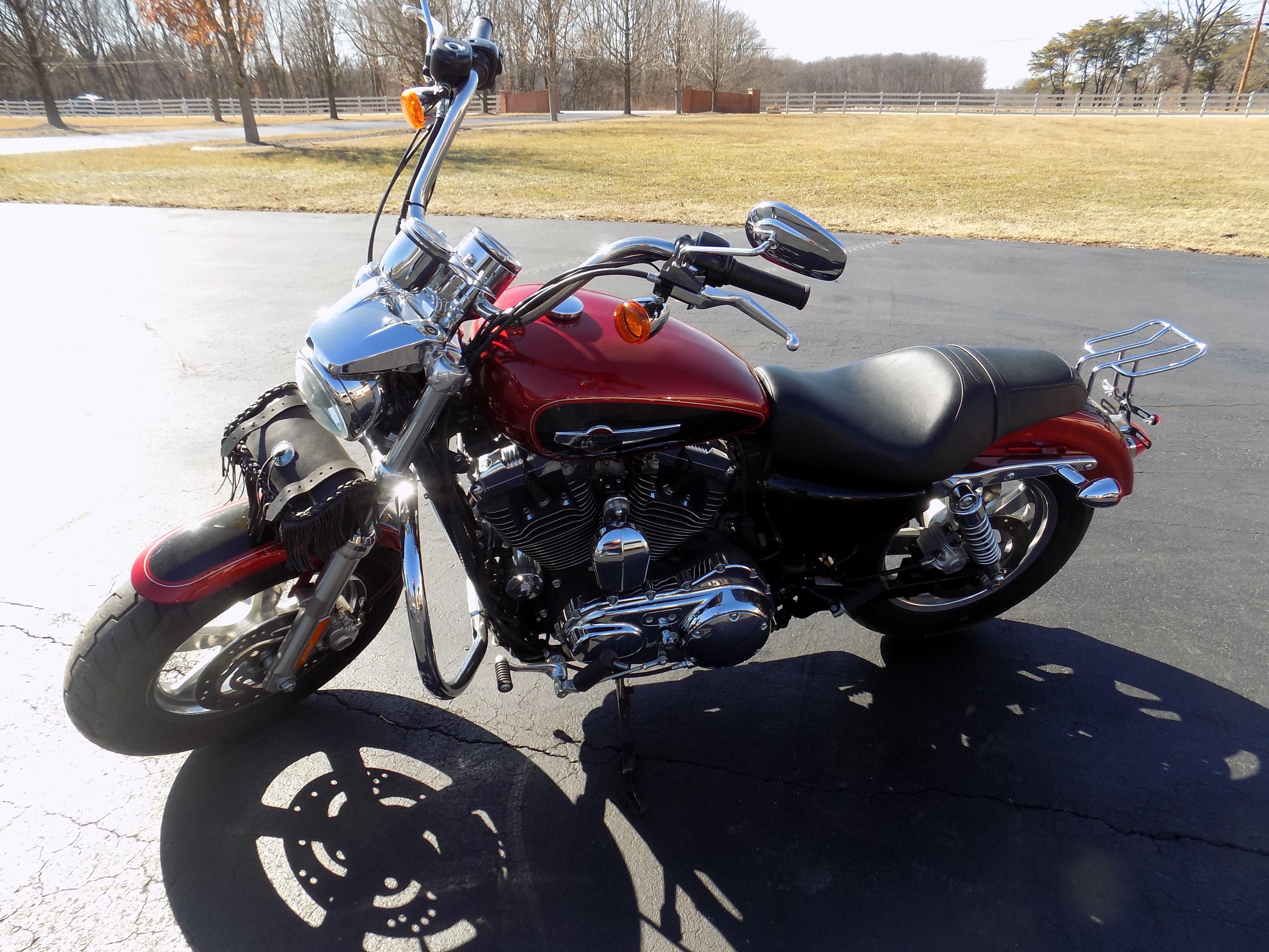2012 Harley-Davidson XL1200C Miles Show: 000,725