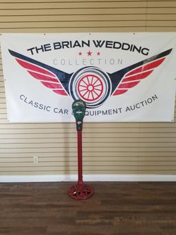 "SKY CHIEF" Parking meter with cast iron base. Manufactured by Magee-hale park-o-meter company in Ok