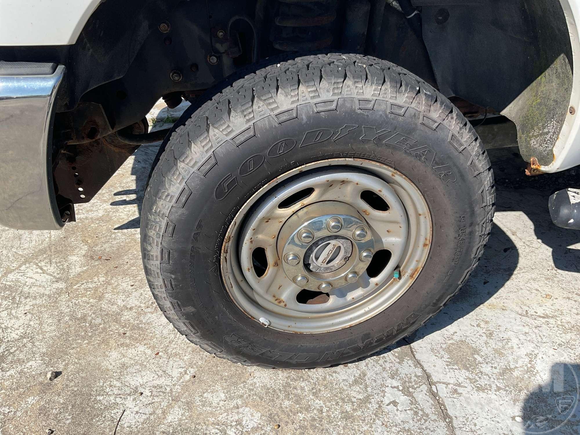 2012 FORD F-250 VIN: 1FTBF2B6XCEC58246 4X4 PICKUP