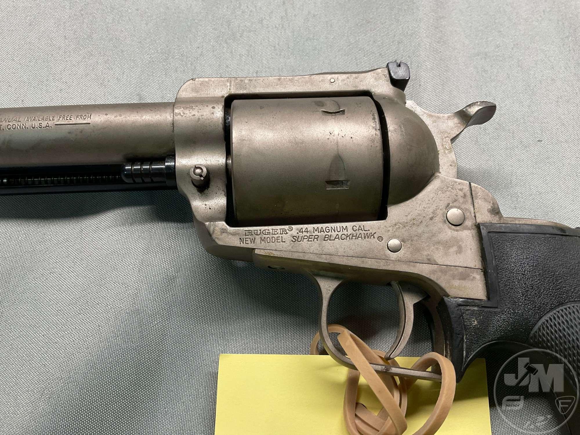 1978 RUGER NEW MODEL SUPER BLACKHAWK .44 MAGNUM