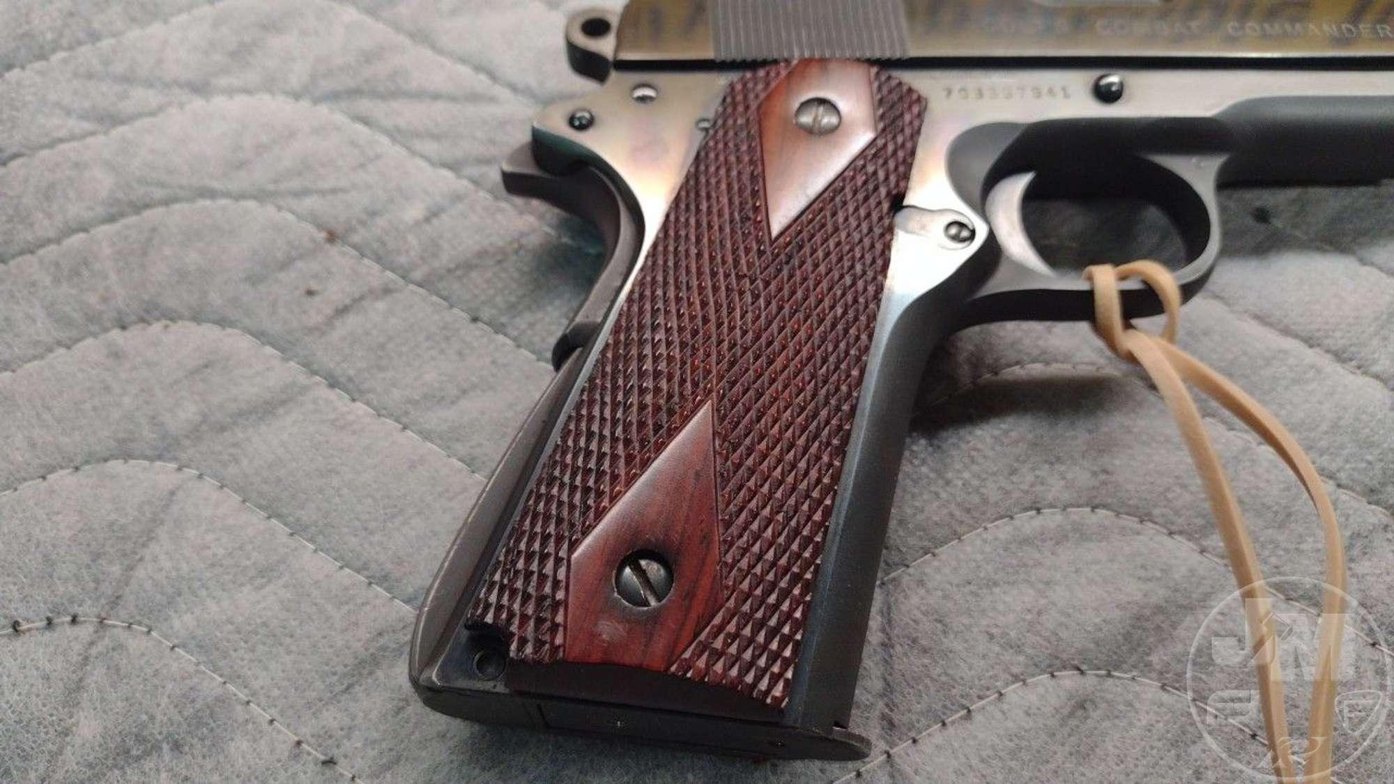 1976 COLT COMBAT COMMANDER .38 SUPER