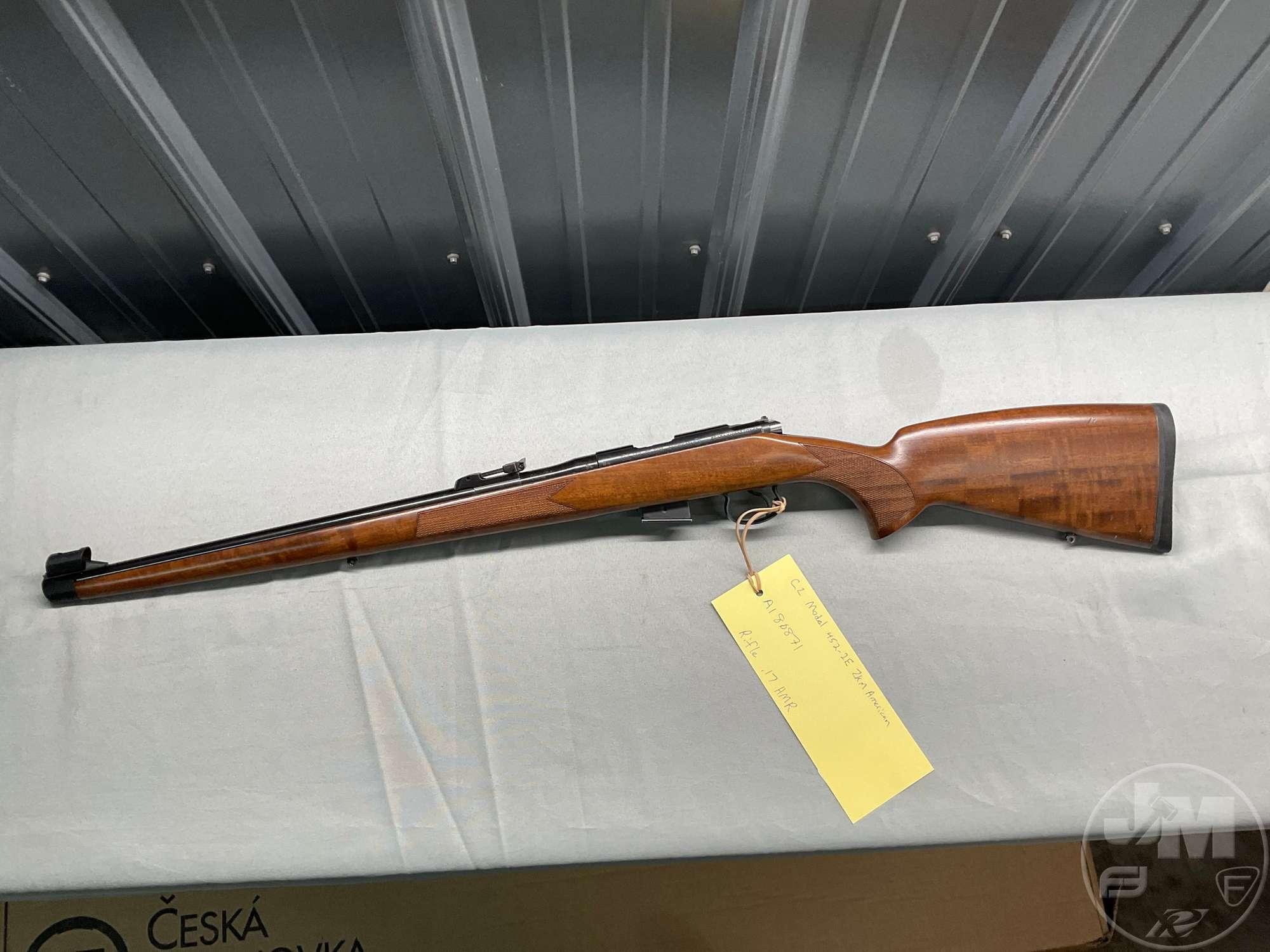 CZ MODEL 452-2E ZKM AMERICAN .17 HMR