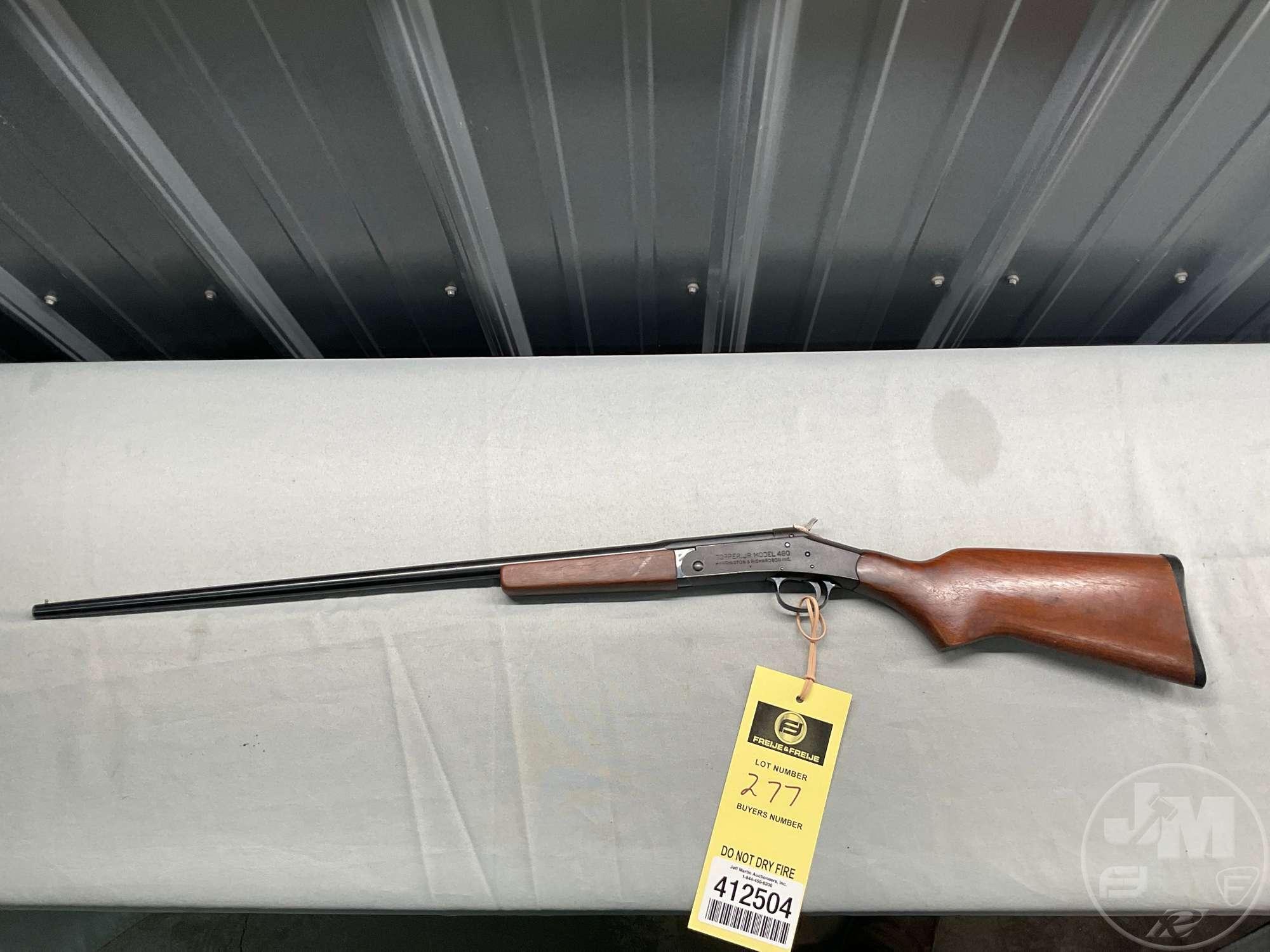 HARRISON & RICHARDSON  MODEL 480 TOPPER JR .410 GAUGE