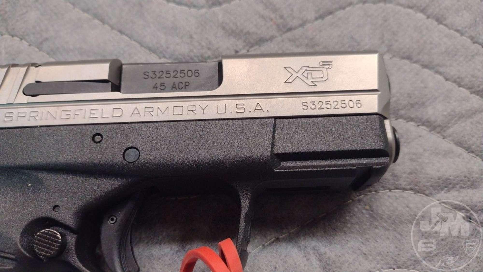 SPRINGFIELD ARMORY MODEL XDS .45 ACP