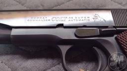 1976 COLT COMBAT COMMANDER .38 SUPER