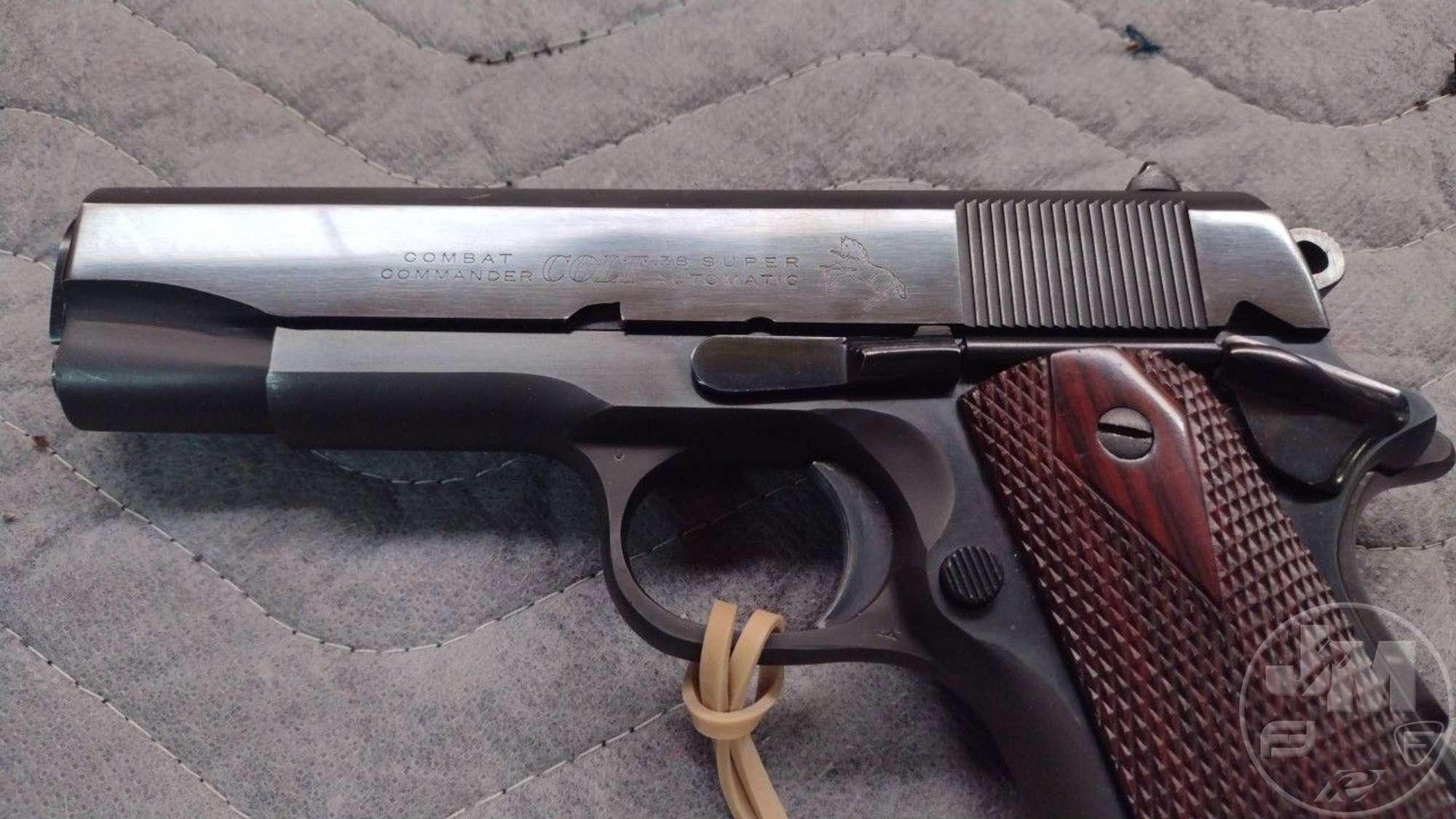 1976 COLT COMBAT COMMANDER .38 SUPER