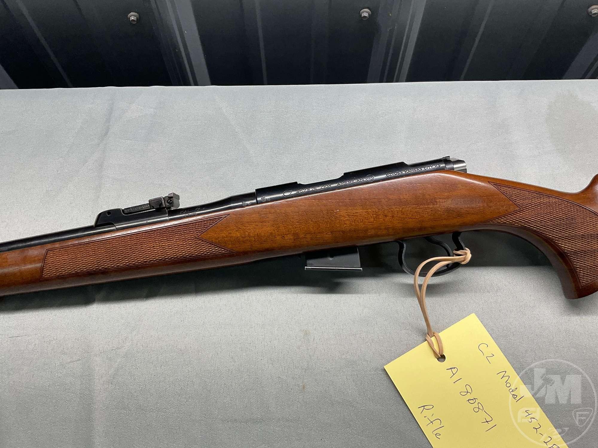 CZ MODEL 452-2E ZKM AMERICAN .17 HMR