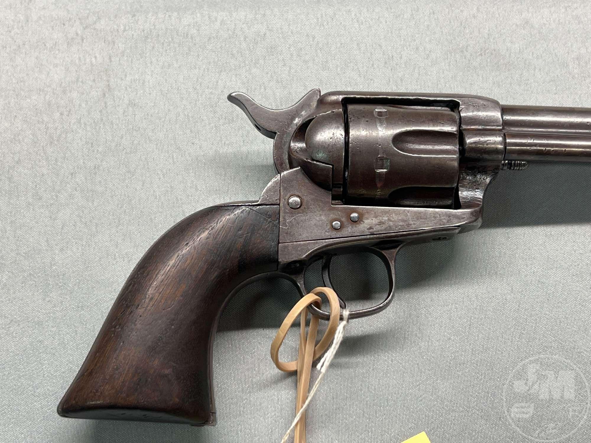 1874 COLT MODEL SINGLE ACTION ARMY CAVALRY MODEL .45 COLT