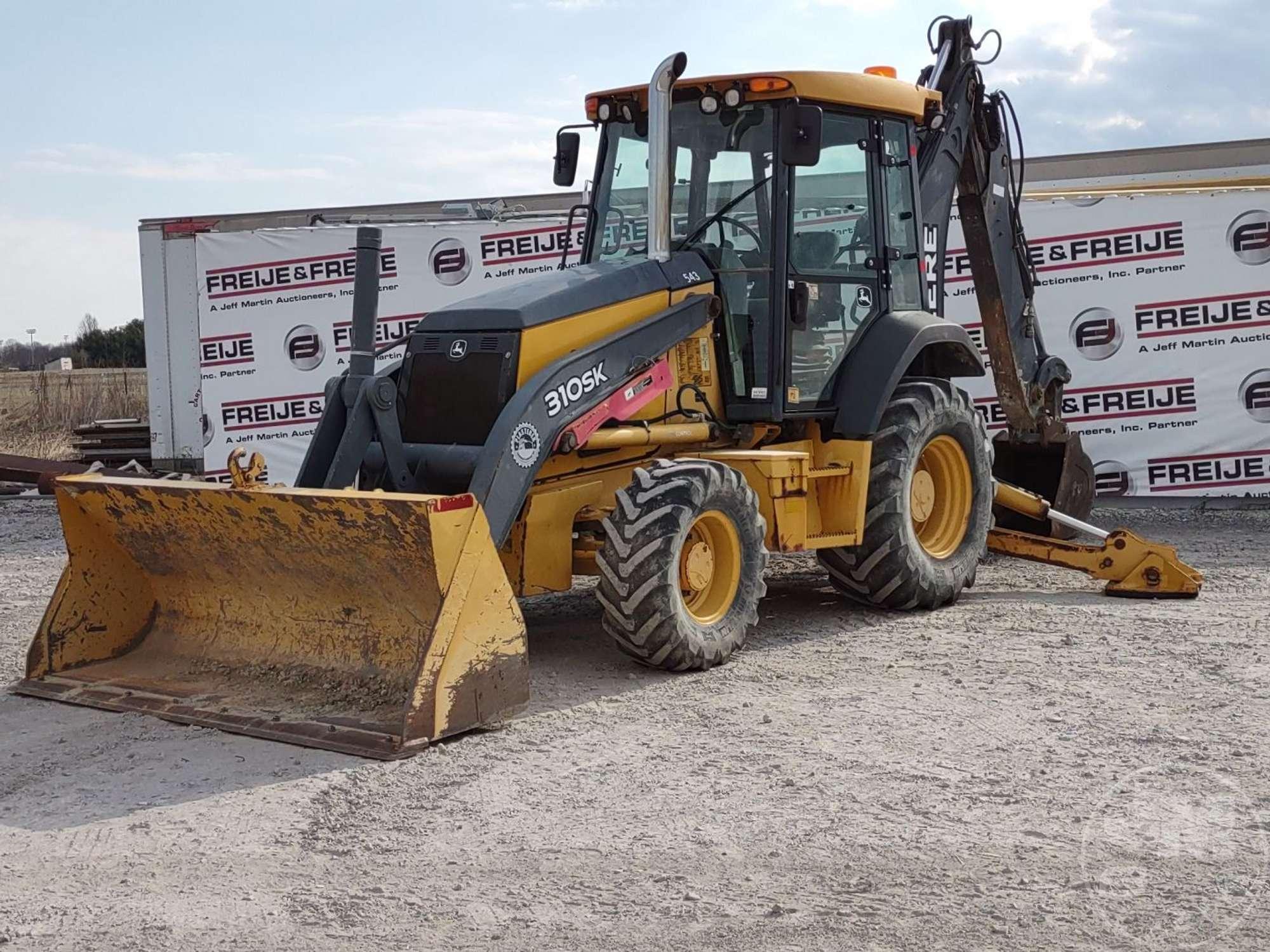 2012 DEERE 310SK 4X4 LOADER BACKHOE SN: 1T0310SKVCE221987