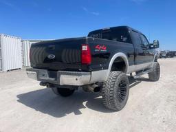 2008 FORD F-350 LARIAT VIN: 1FTWW31R68EA38189 CREW CAB 4X4 PICKUP