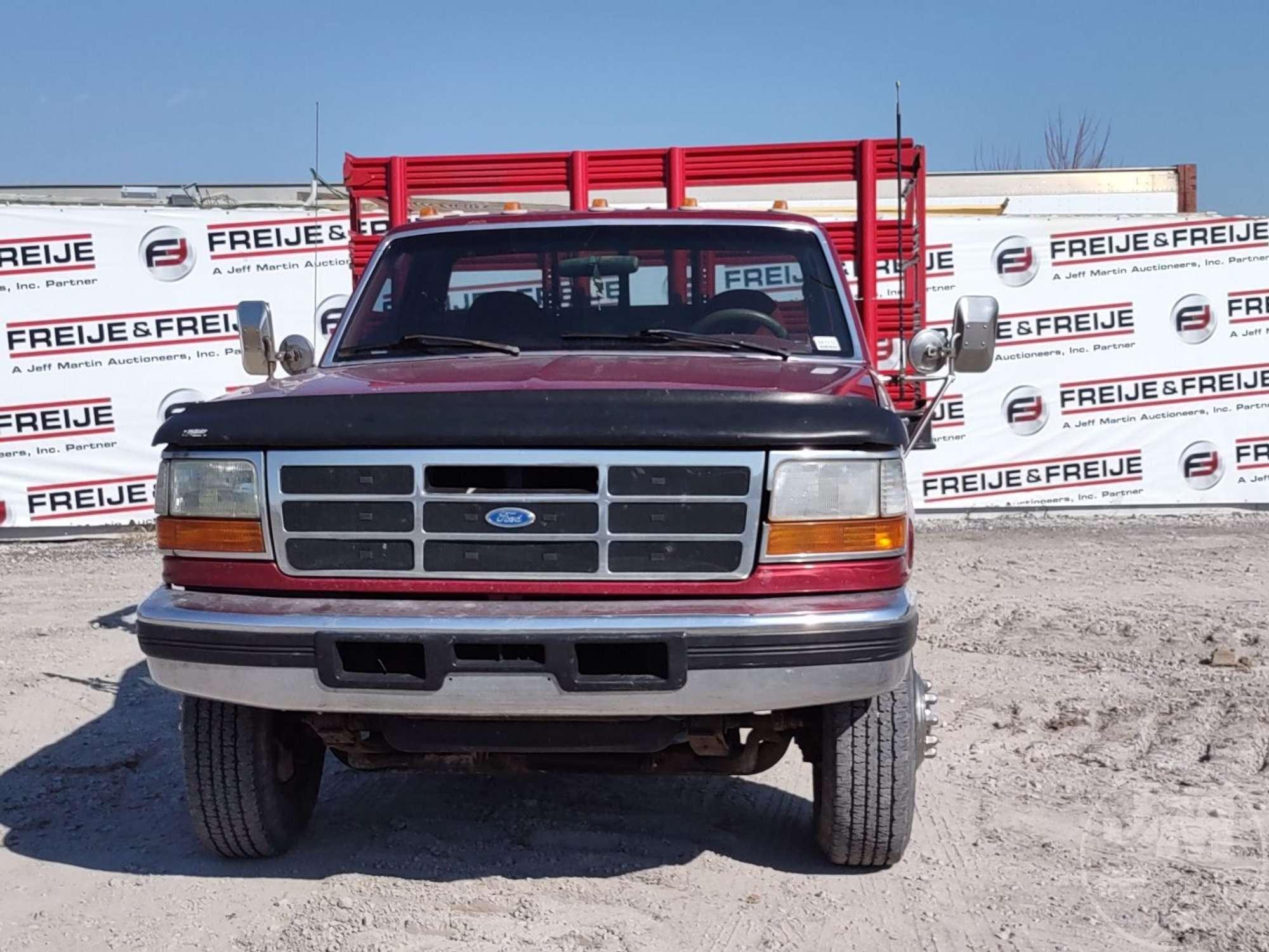 1997 FORD F-SUPER DUTY REGULAR CAB PICKUP VIN: 1FDLF47F9VEB10113