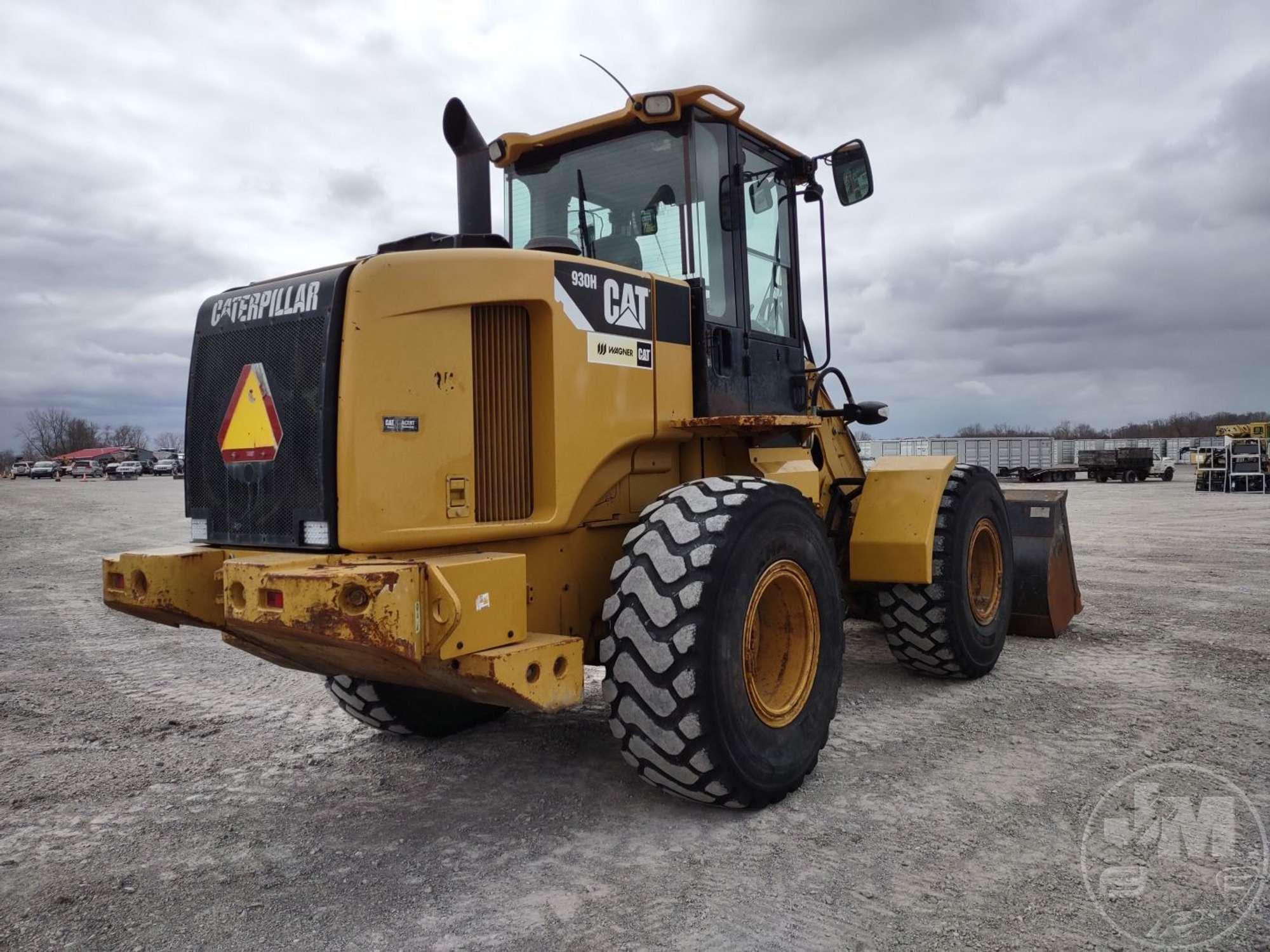 2008 CATERPILLAR 930H WHEEL LOADER SN: 0930HTDHC00669