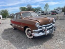 1951 FORD CUSTOM VIN: B1KC104807 SEDAN