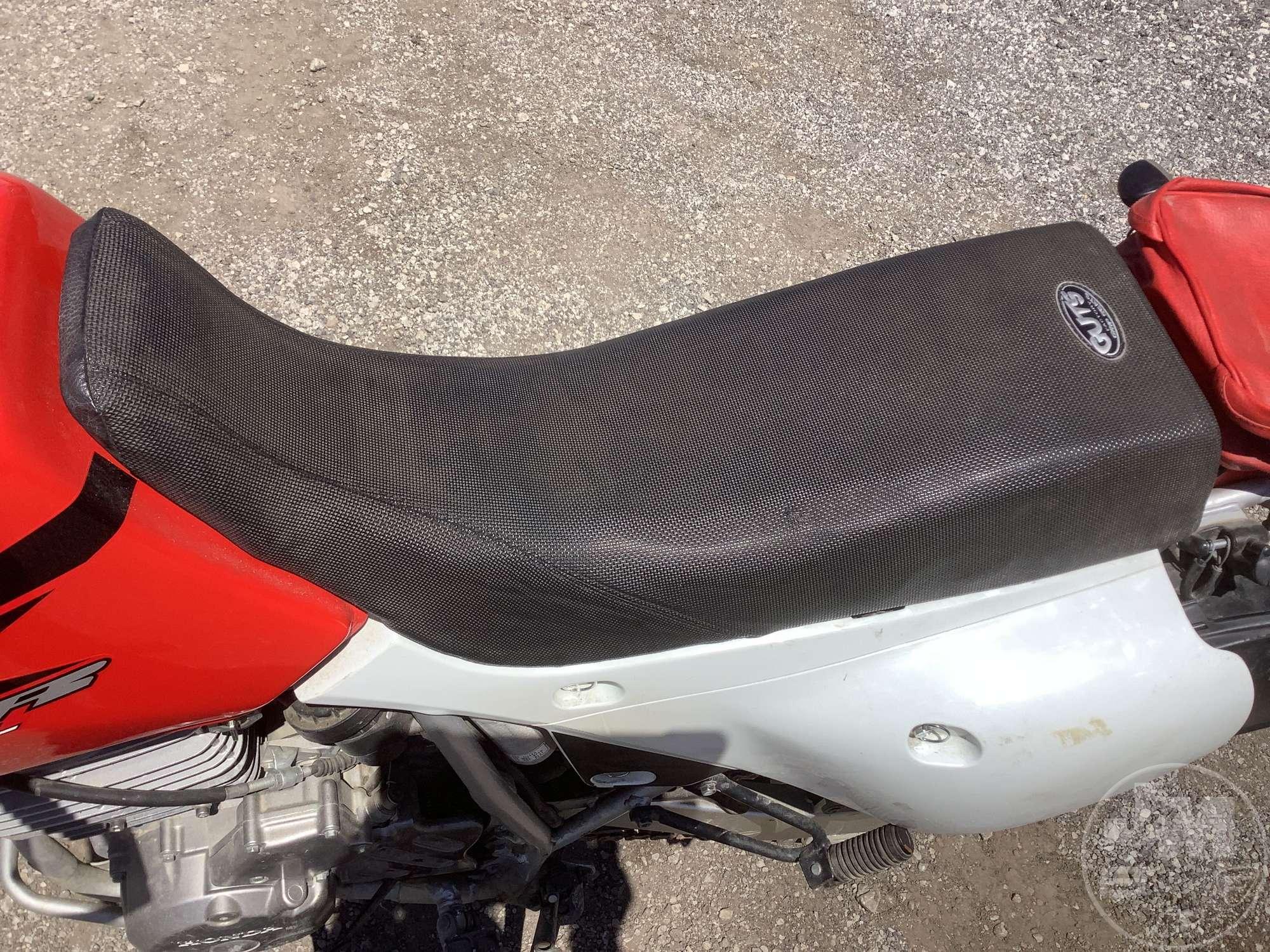 2007 HONDA XR650L MOTORCYCLE VIN: JH2RD06087K501825