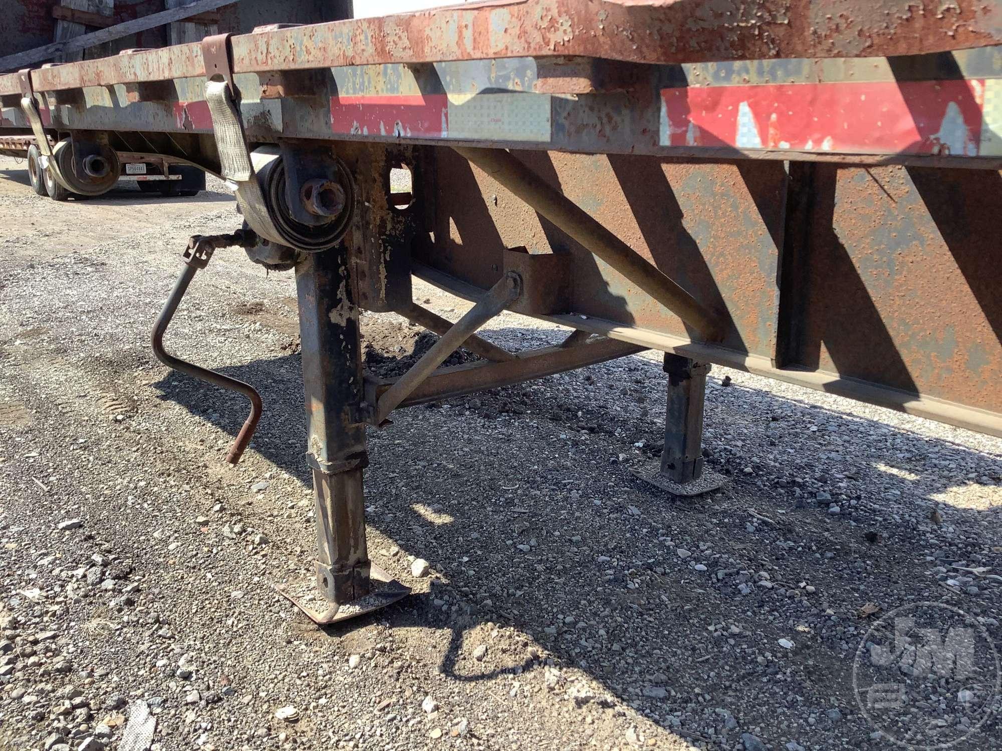 1991 TRAILMOBILE TRAILMOBILE TRAILER 45'X96" STEEL FLATBED VIN: 1PTF71TJ4M9002299