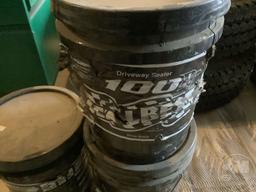 3 BUCKETS OF DRIVEWAY SEALER