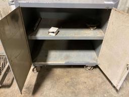 ROLLING CABINET, METAL STEP