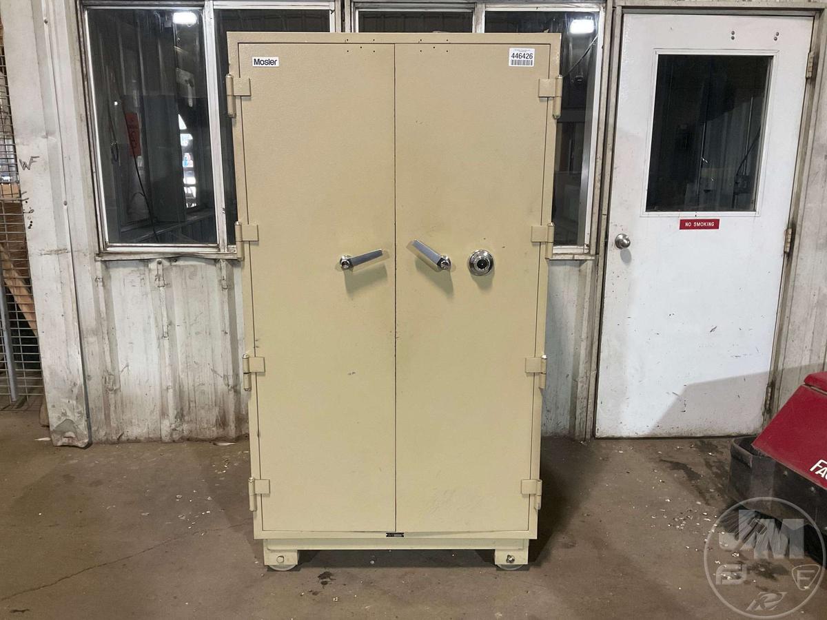 MOSLER 13 DOUBLE DOOR SAFE