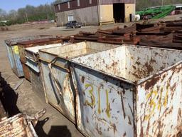 QUANITY 4, 4X4 SCRAP BINS