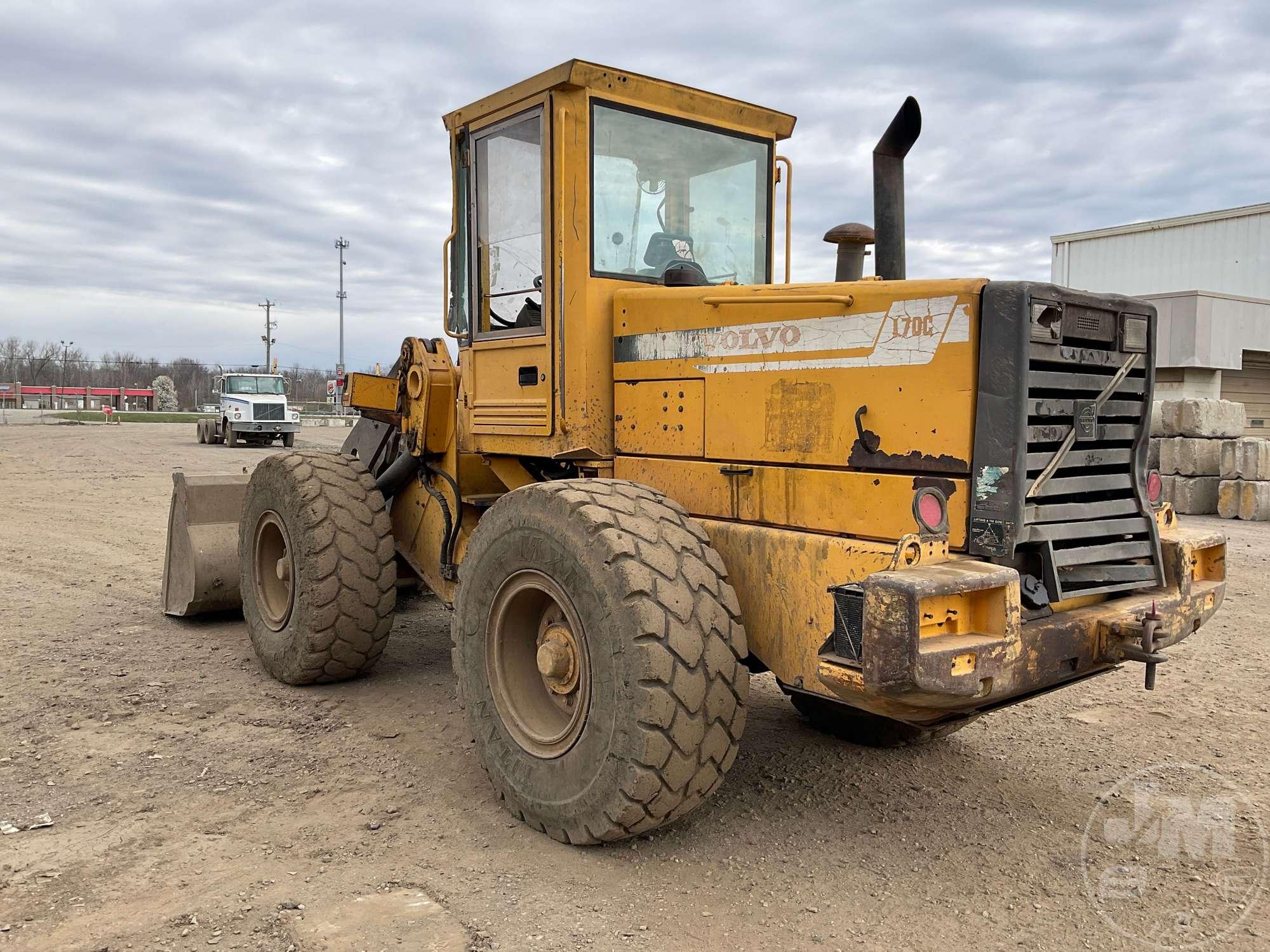 VOLVO L70C WHEEL LOADER SN: L70CV13368