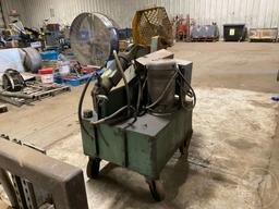 J. MCINTYRE MACHINERY LTD. ELECTRIC OVER HYDRAULIC SHEAR, MODEL# 407SHEAR,