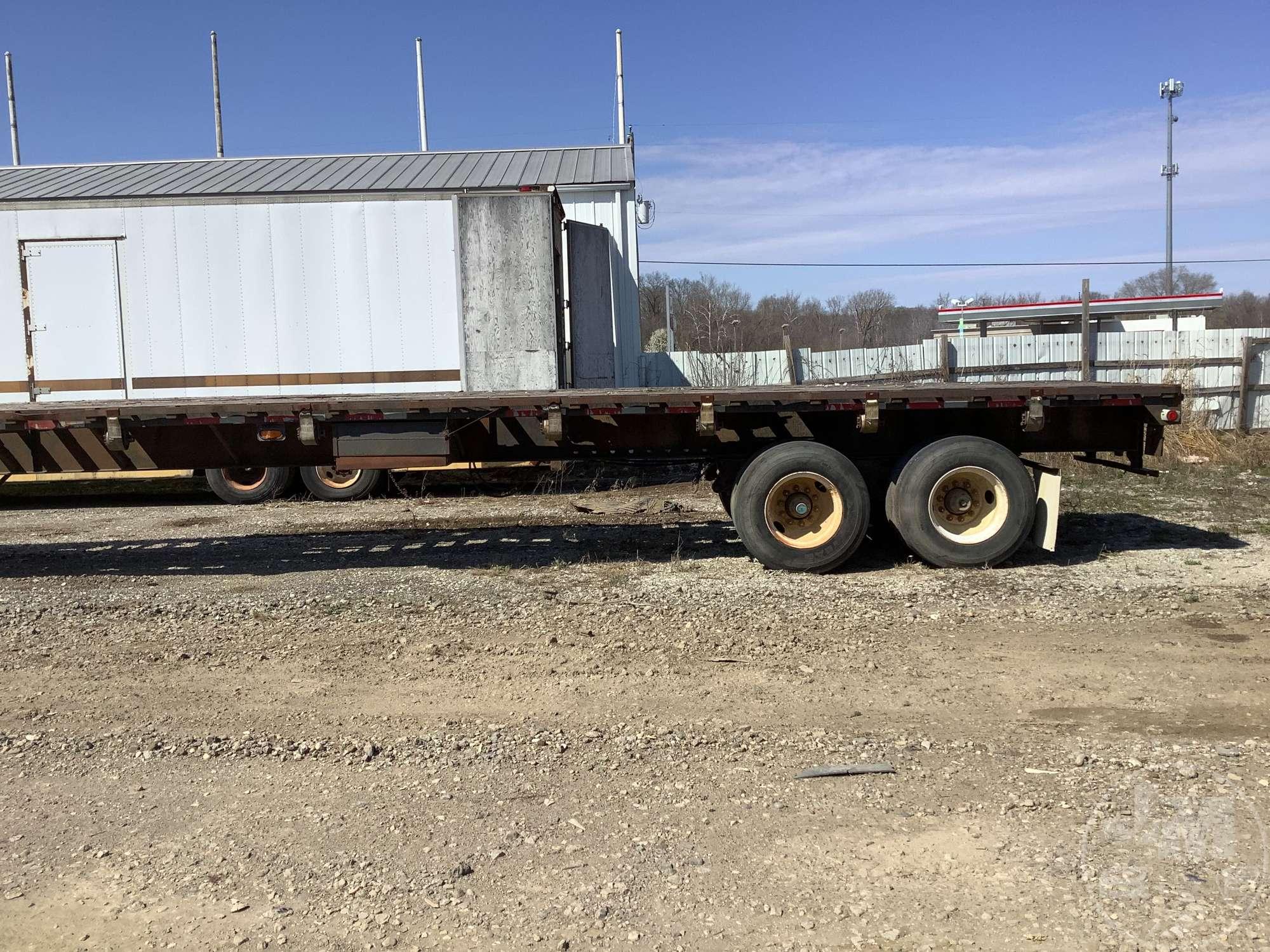 1991 TRAILMOBILE TRAILMOBILE TRAILER 45'X96" STEEL FLATBED VIN: 1PTF71TJ4M9002299