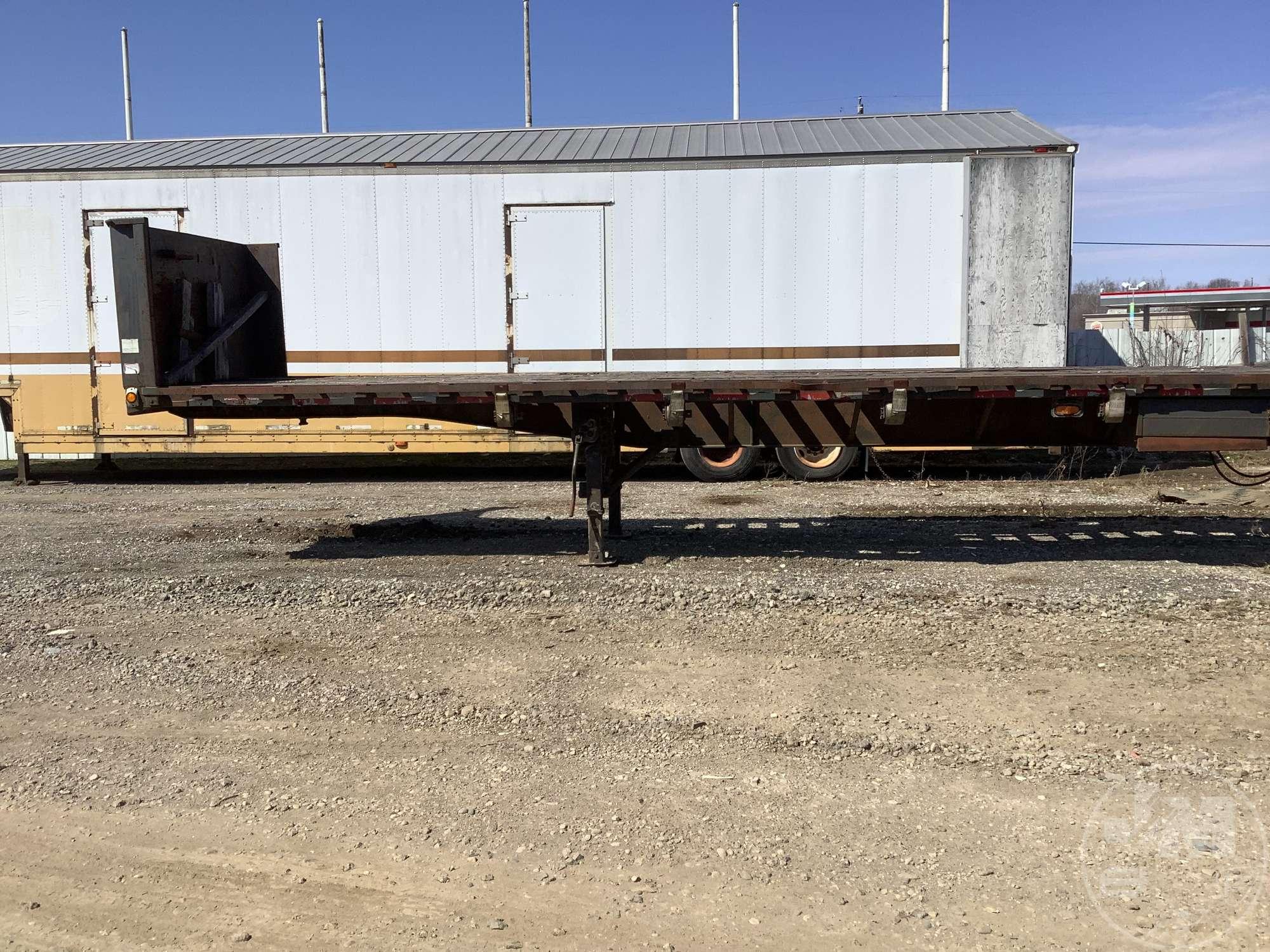 1991 TRAILMOBILE TRAILMOBILE TRAILER 45'X96" STEEL FLATBED VIN: 1PTF71TJ4M9002299