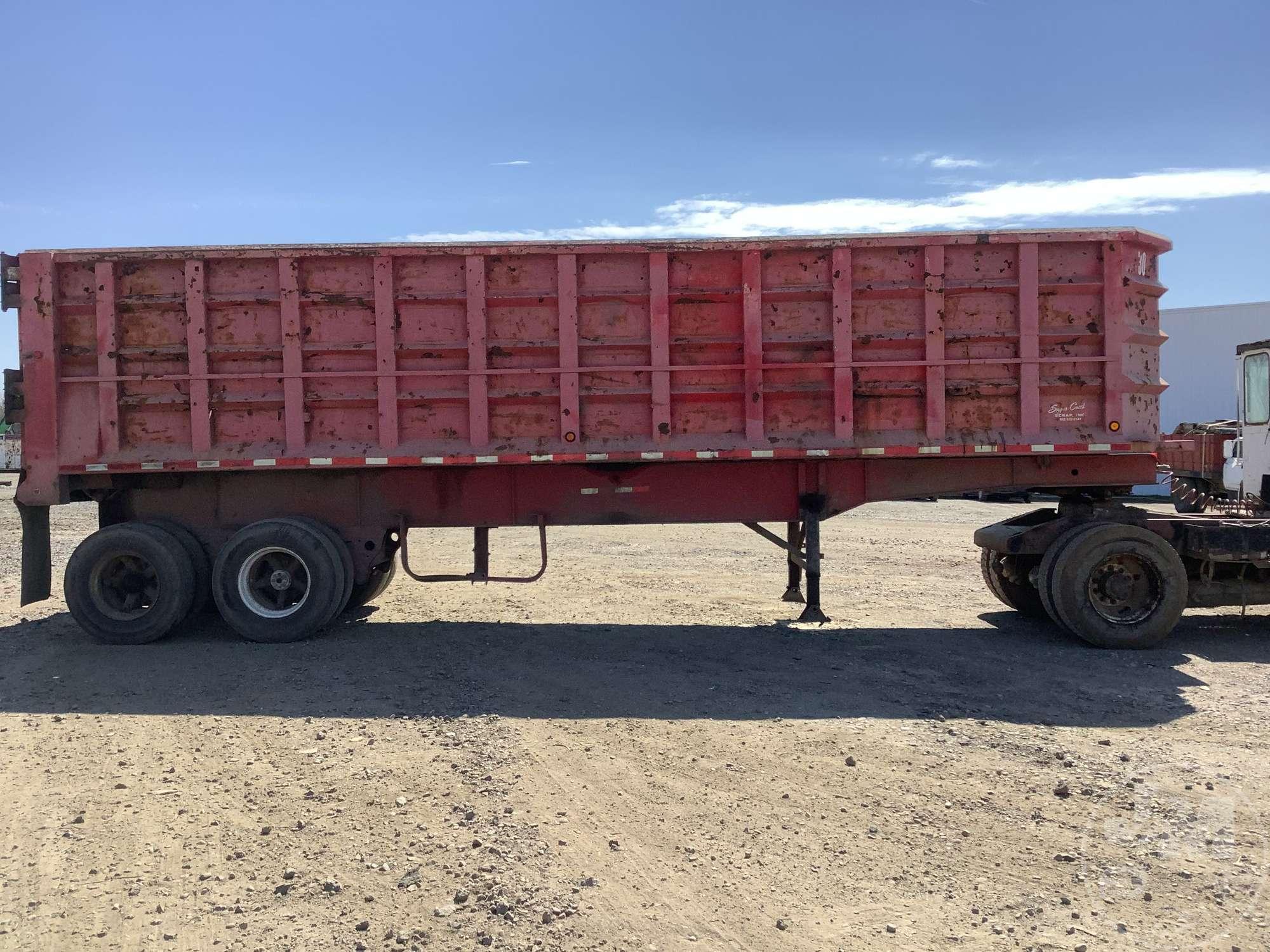 1979 FREHAUF 30' STEEL  DUMP TRAILER VIN: FWV398402