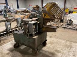 J. MCINTYRE MACHINERY LTD. ELECTRIC OVER HYDRAULIC SHEAR, MODEL# 407SHEAR,