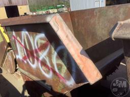 USED HEAVY DUTY 3 CY CAPACITY DUMPING HOPPER