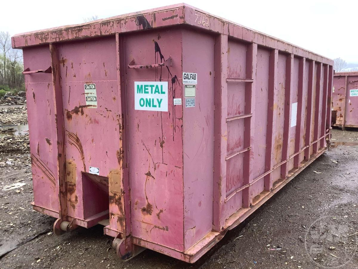 40 CY RECTANGLE ROLL-OFF CONTAINER