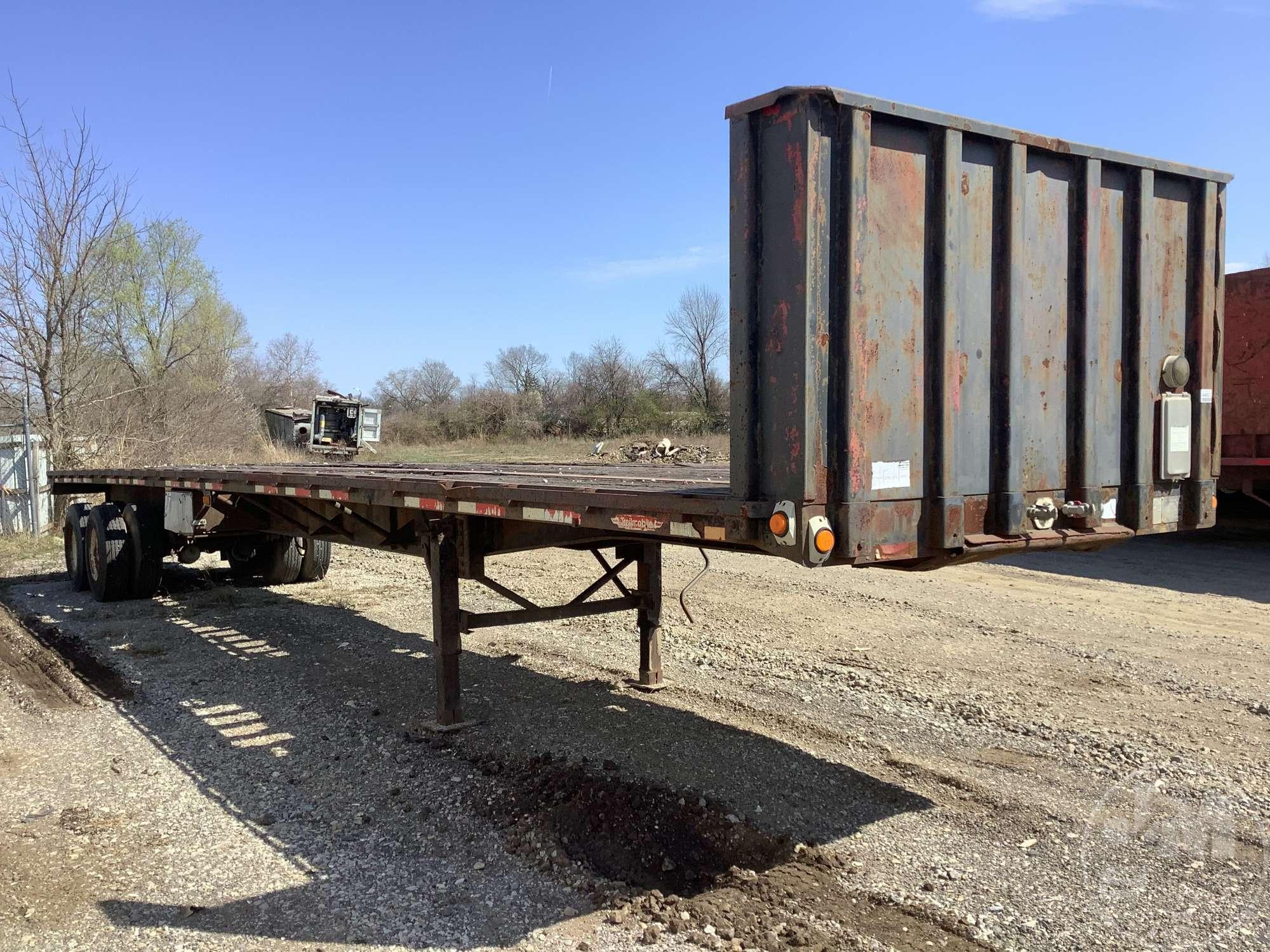 1991 TRAILMOBILE TRAILMOBILE TRAILER 45'X96" STEEL FLATBED VIN: 1PTF71TJ4M9002299