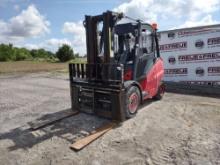 LINDE LINDE H 50 CUSHION TIRE FORKLIFT SN: H2X394C02107