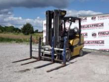 YALE GLC080VXNGSQ094 SN: F818V01573K FORK LIFT