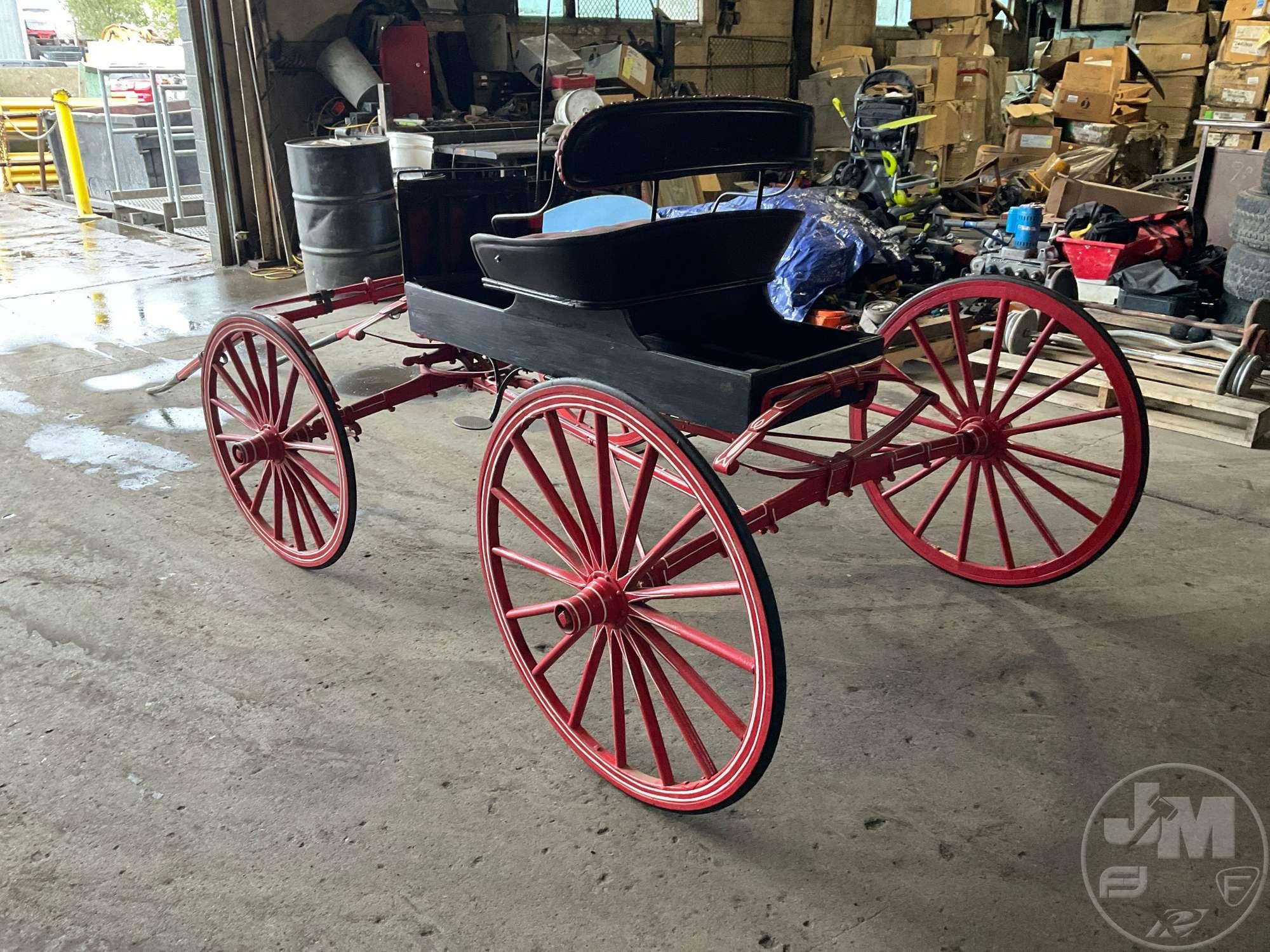 SINGLE SEAT PONY DRAWN BUGGY