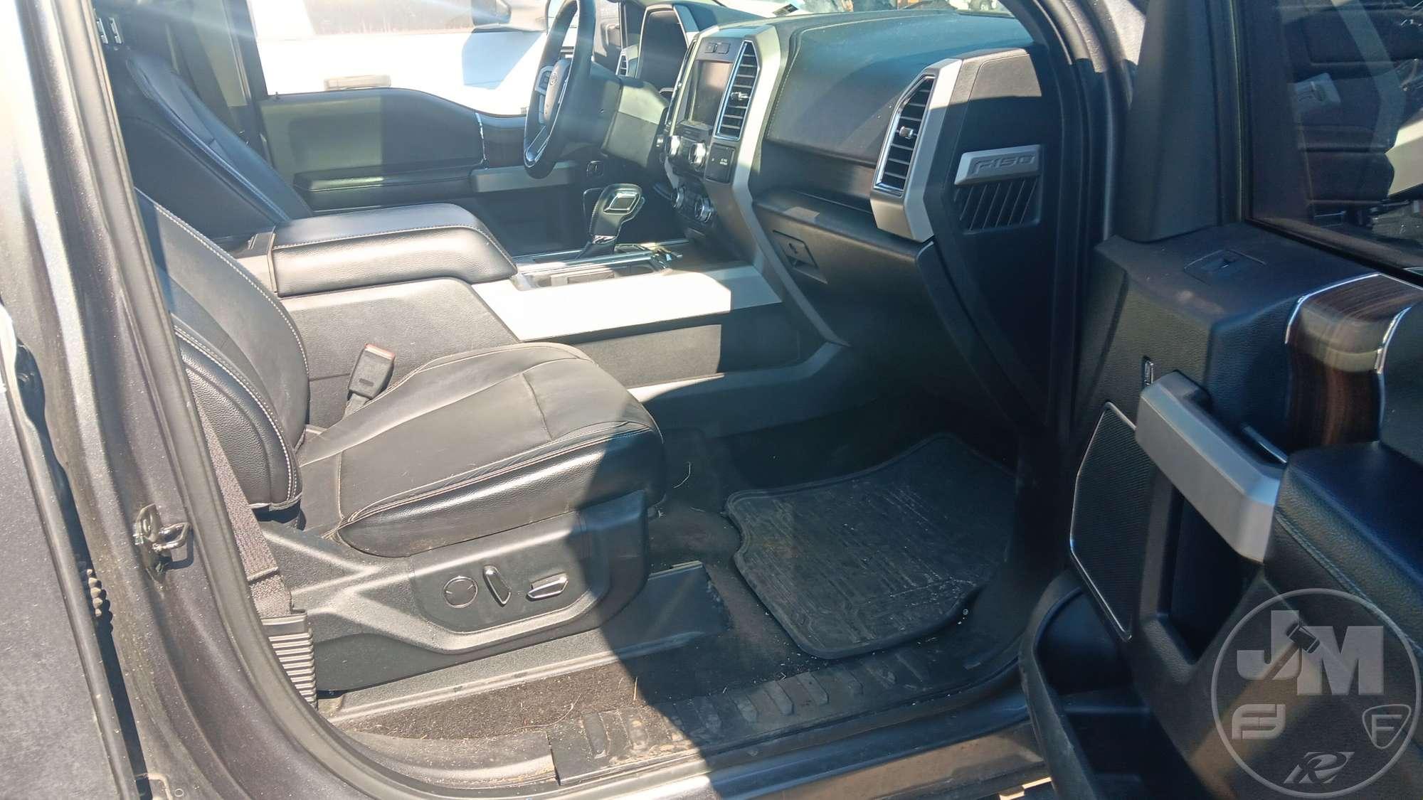 2015 FORD F-150 EXTENDED CAB 4X4 PICKUP VIN: 1FTEW1EG6FFB59630