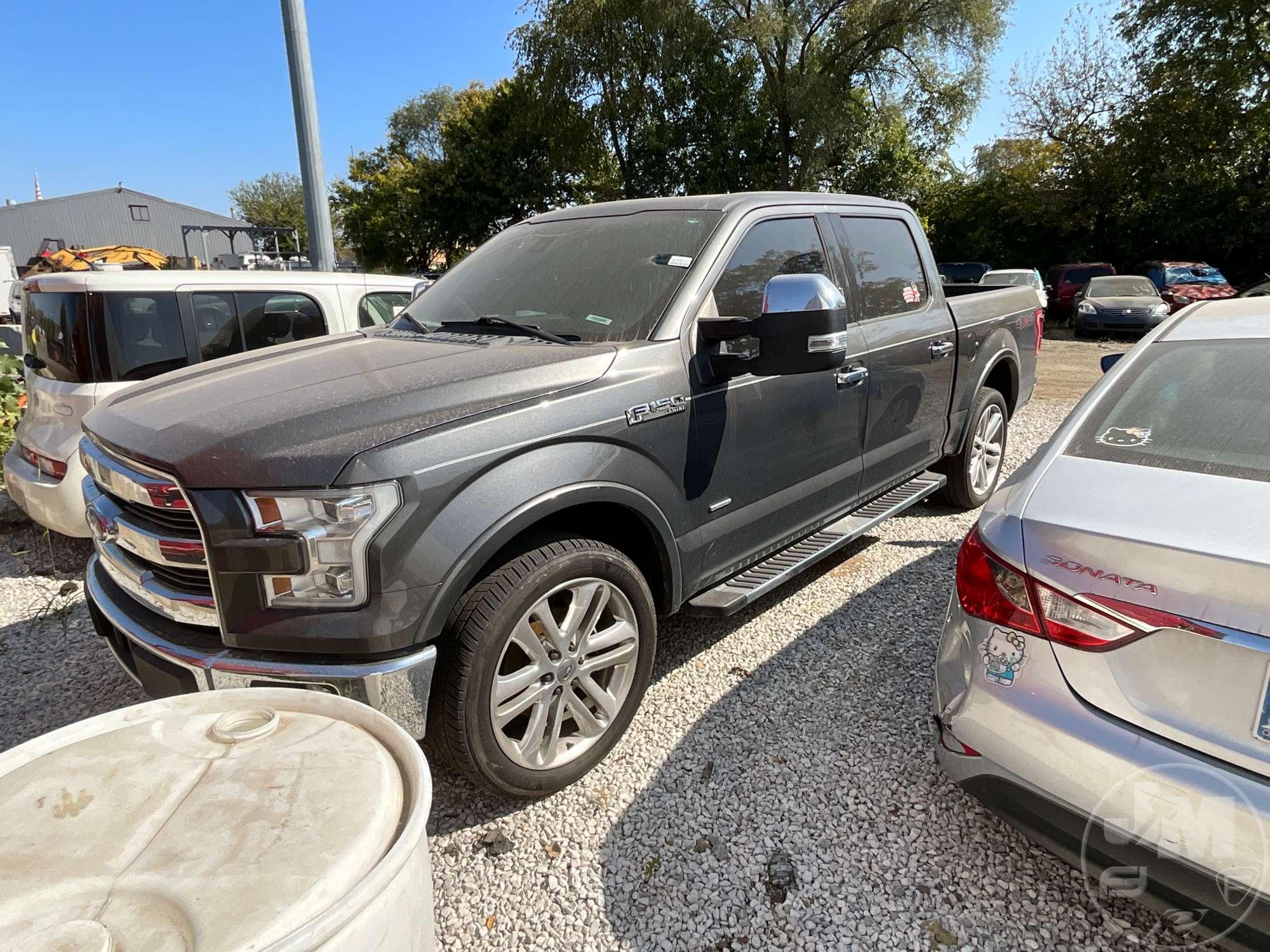 2015 FORD F-150 EXTENDED CAB 4X4 PICKUP VIN: 1FTEW1EG6FFB59630