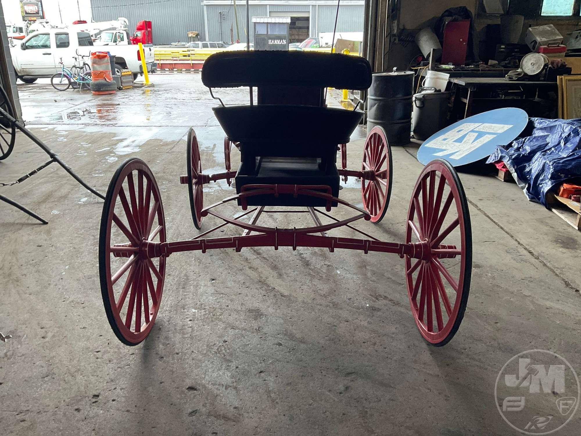SINGLE SEAT PONY DRAWN BUGGY