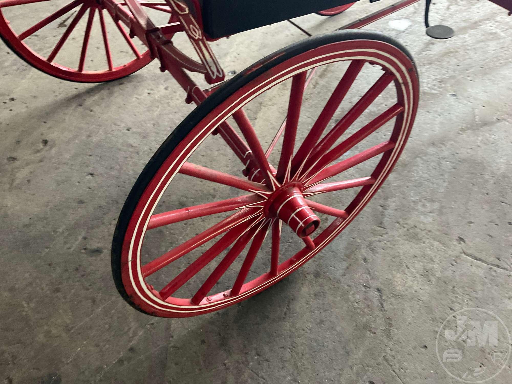 SINGLE SEAT PONY DRAWN BUGGY