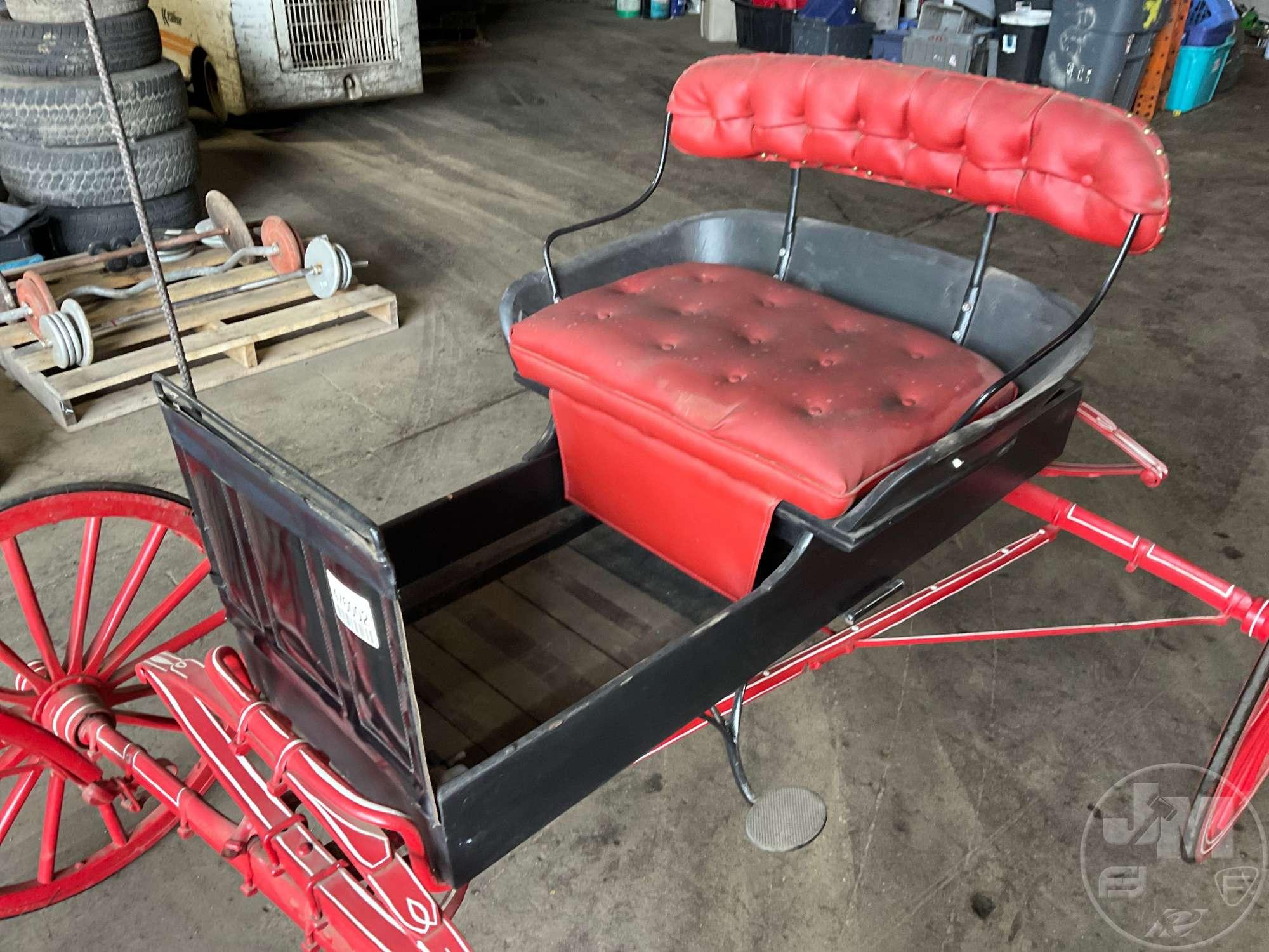 SINGLE SEAT PONY DRAWN BUGGY