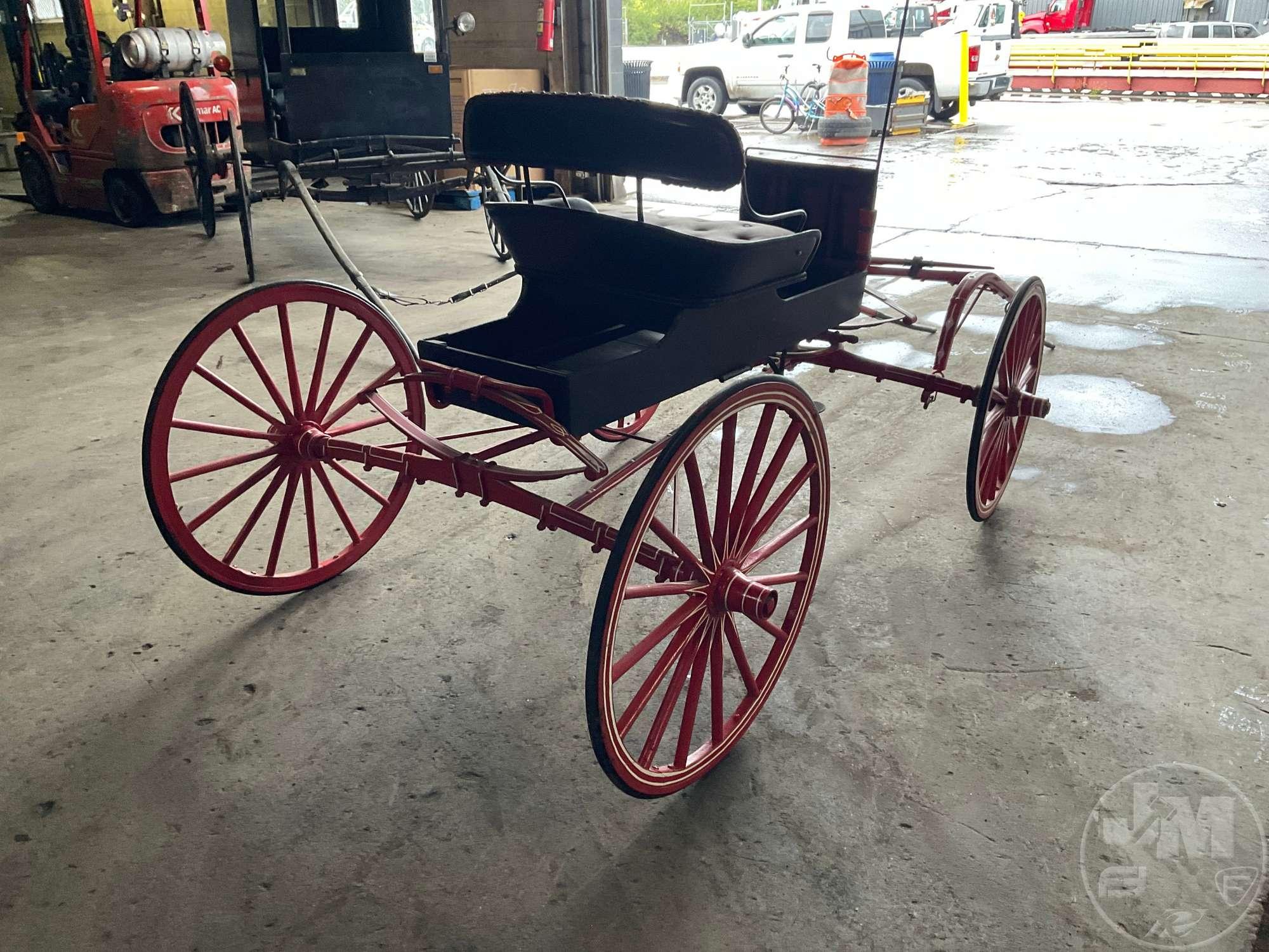 SINGLE SEAT PONY DRAWN BUGGY