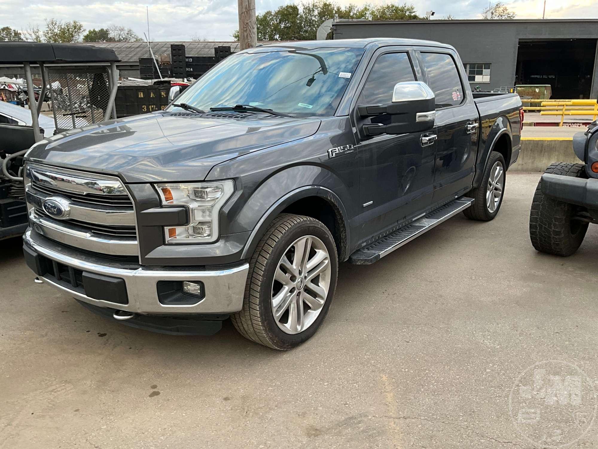 2015 FORD F-150 EXTENDED CAB 4X4 PICKUP VIN: 1FTEW1EG6FFB59630