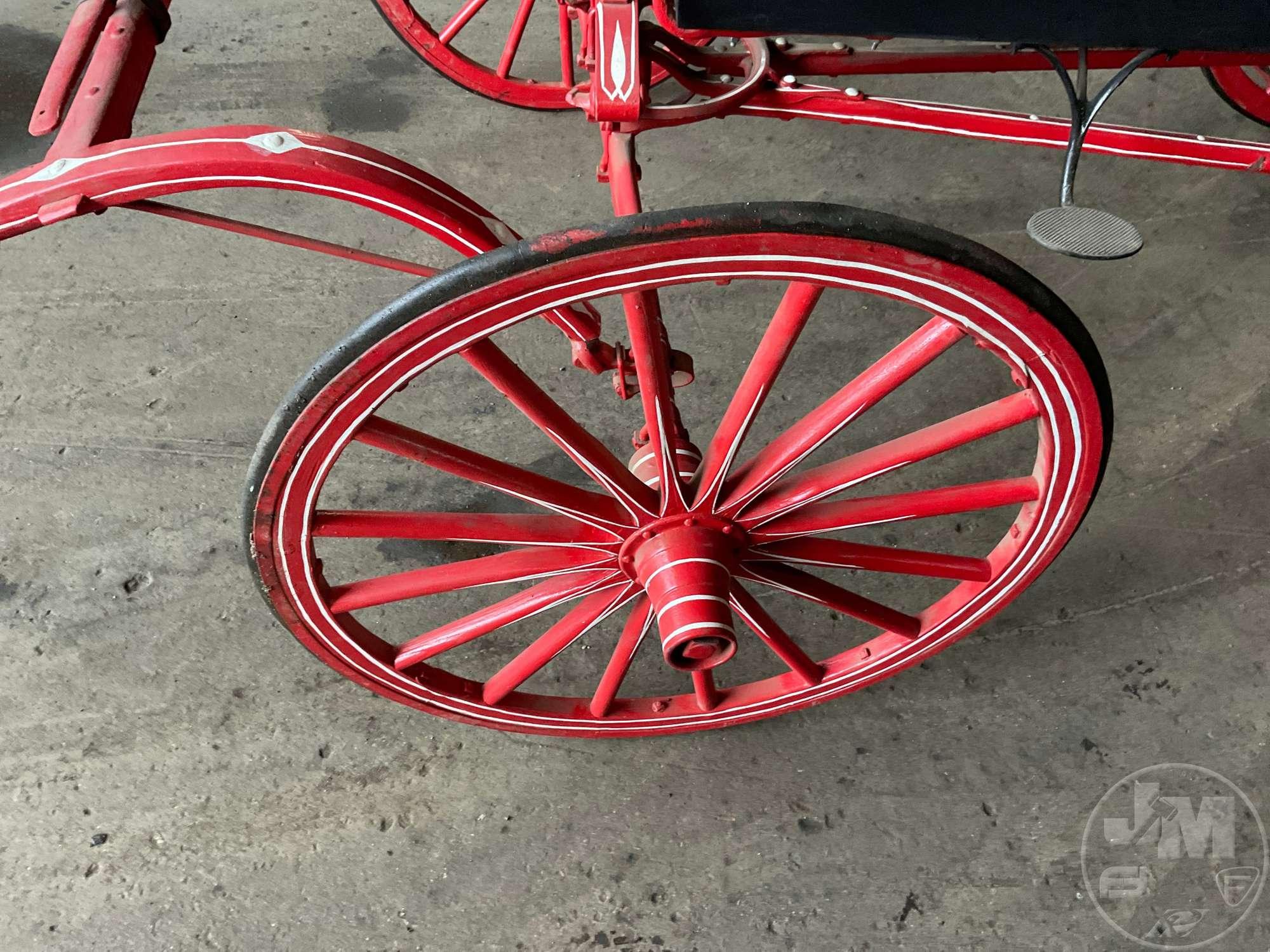 SINGLE SEAT PONY DRAWN BUGGY